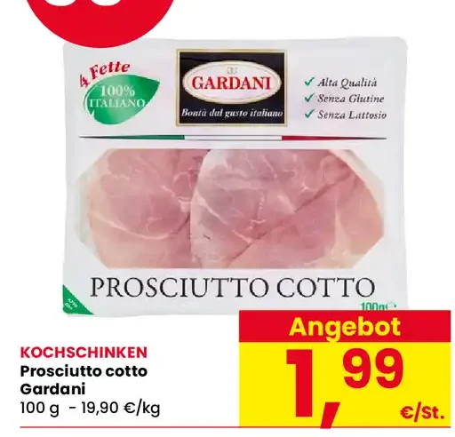 Prosciutto cotto Gardani