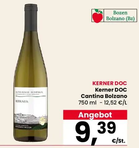 Kerner DOC Cantina Bolzano