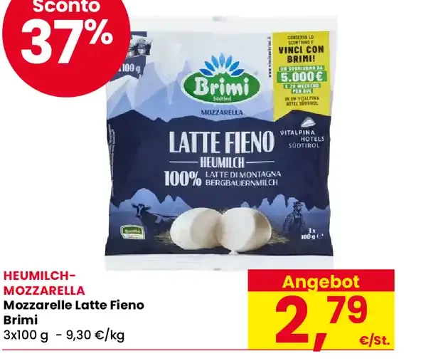 Mozzarella Latte Fieno