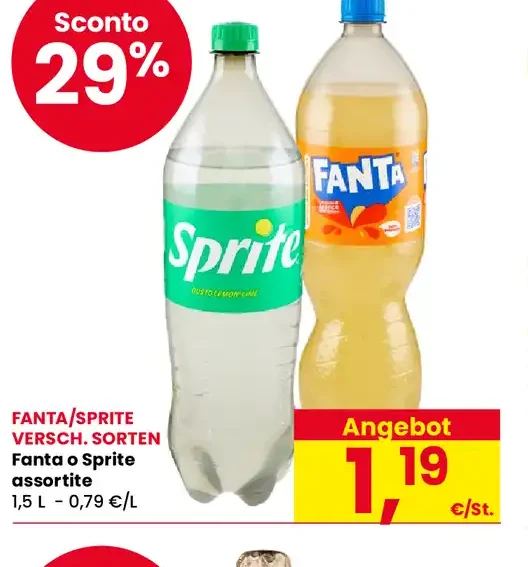 Bibita Fanta o Sprite