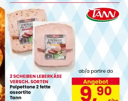 Polpette 2 fette assortite