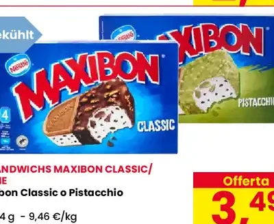 Maxibon Classic o Pistacchio Nestlé