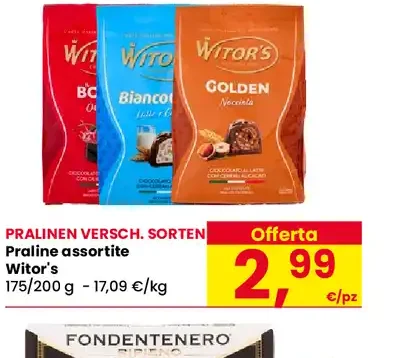 Praline assortite Witor's