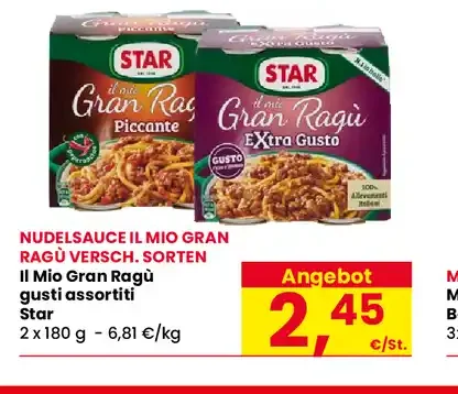 Ragù assortiti