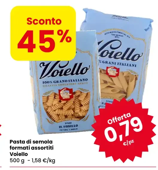 Pasta di semola formati assortiti Voiello