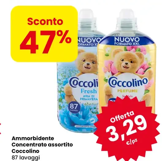 Ammorbidente concentrato Coccolino