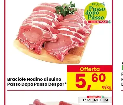 Braciole nodino di suino Despar