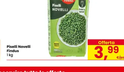 Piselli Novelli Findus