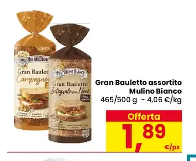 Gran Bauletto assortito Mulino Bianco