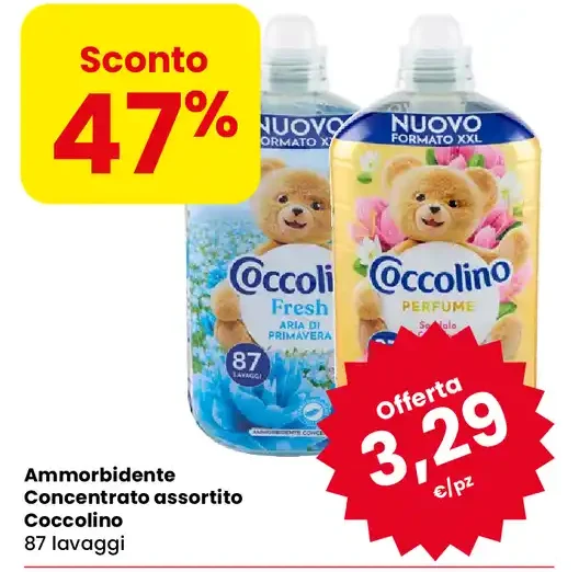 Ammorbidente concentrato assortito Coccolino
