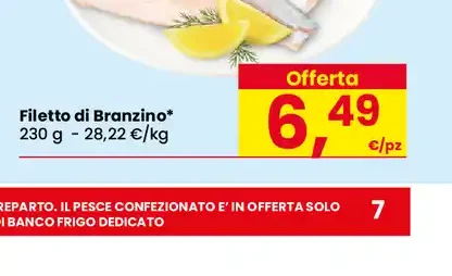 Filetto di branzino