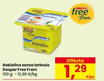 Robiolino senza lattosio