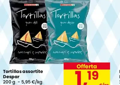 Tortillas assortite