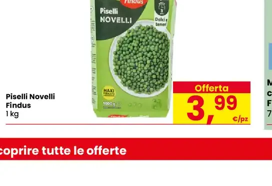 Piselli Novelli Findus