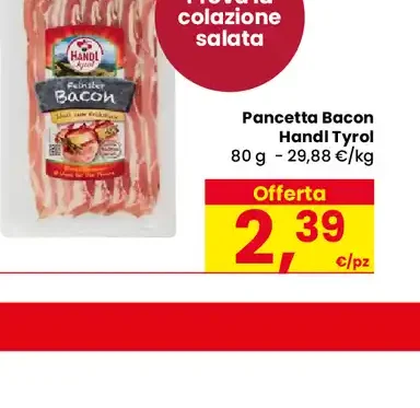 Pancetta Bacon Handl Tyrol