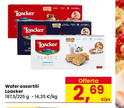 Wafer assortiti Loacker