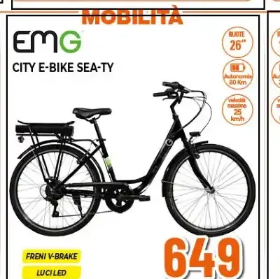 EMG City E-Bike Sea-Ty