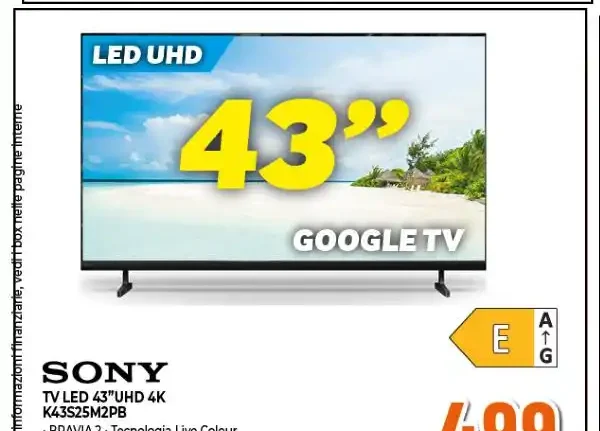 Sony LED 43 UHD 4K