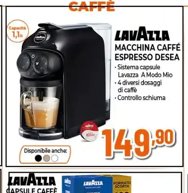 Macchina caffè espresso Desea