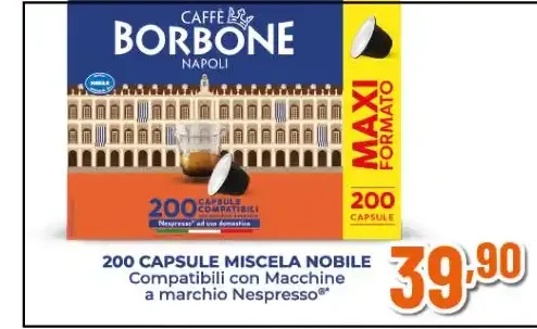 Capsule miscela Nobile compatibili Nespresso