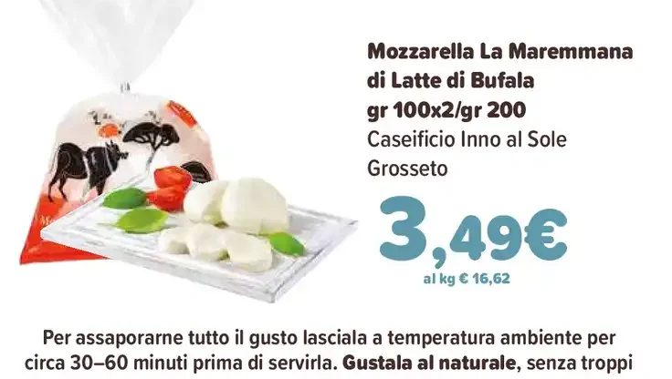 Mozzarella di latte di bufala