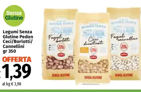 Legumi senza glutine