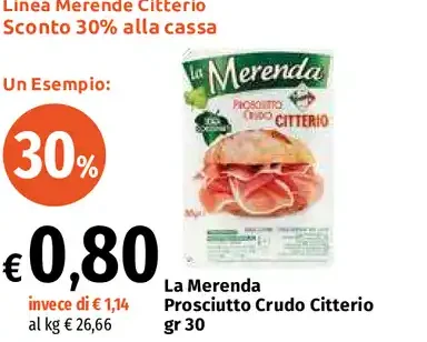 La Merenda Prosciutto Crudo Citterio