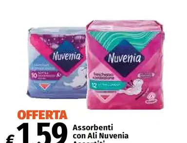 Assorbenti con Ali Nuvenia
