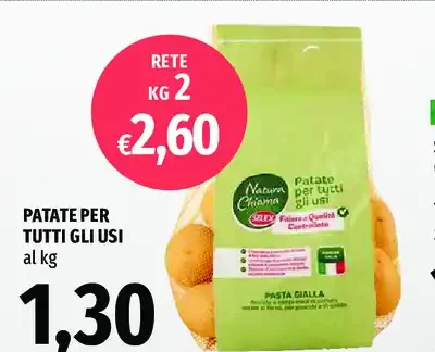 Patate per tutti gli usi