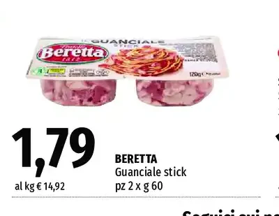 Guanciale stick