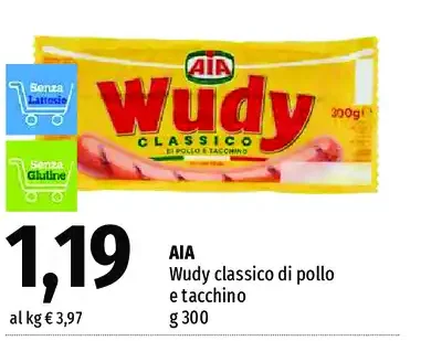 Wudy classico di pollo e tacchino
