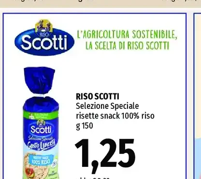 Riso Scotti selezione speciale risette snack