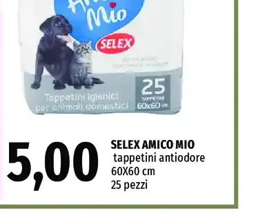 Selex Amico Mio tappetini antiodore
