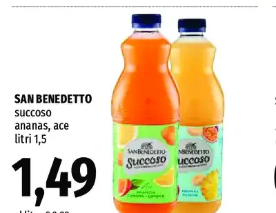 Succo ananas ace