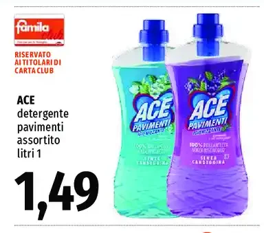 Detergente pavimenti assortito