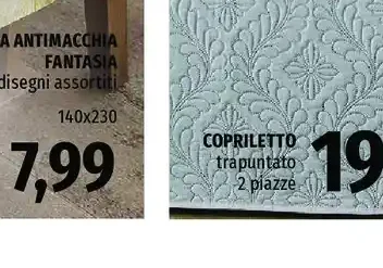 Tovaglia antimacchia fantasia