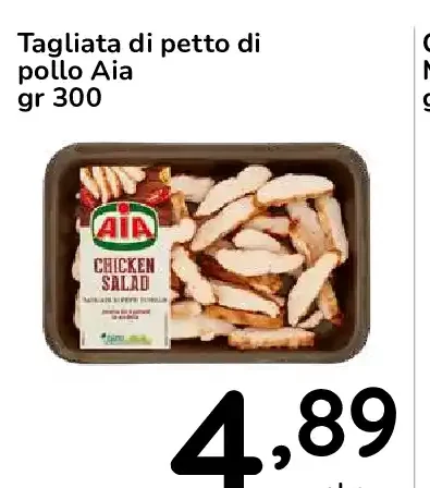 Tagliata di petto di pollo Aia