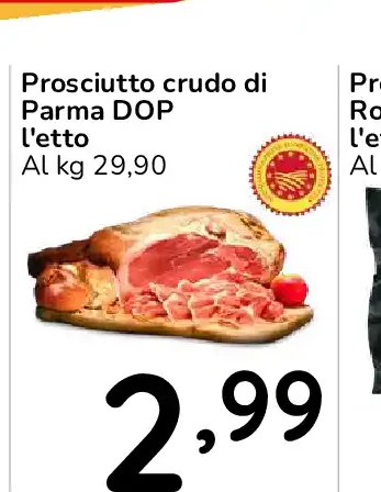 Prosciutto crudo di Parma DOP