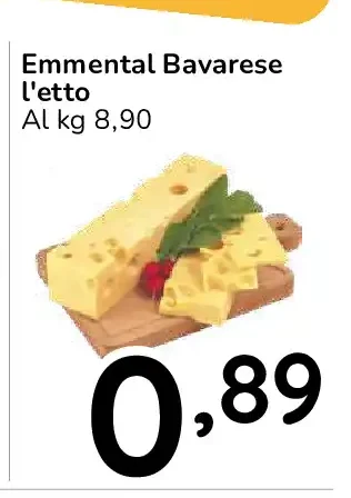 Emmental Bavarese l'etto