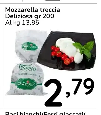 Mozzarella treccia Deliziosa gr 200