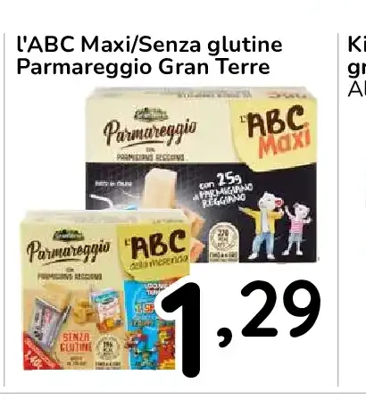 Parmigiano Gran Terre Maxi/Senza glutine