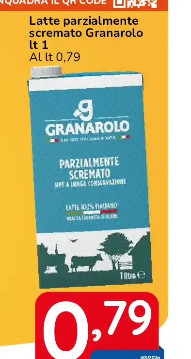 Latte parzialmente scremato Granarolo