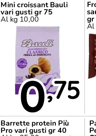 Mini croissant Bauli
