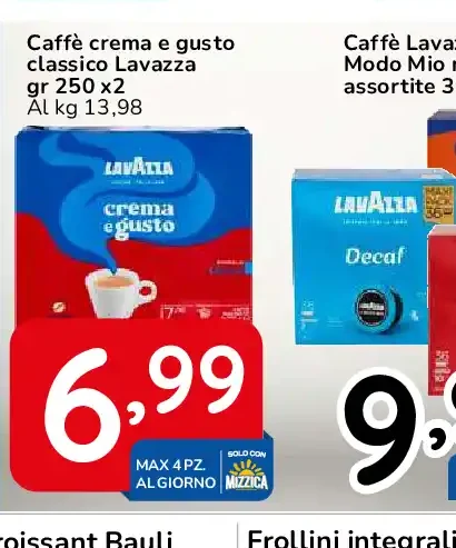 Caffè crema e gusto classico Lavazza