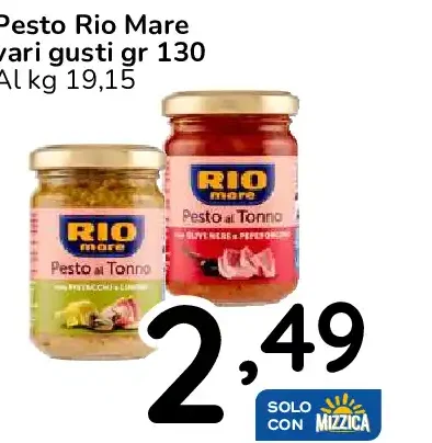 Pesto Rio Mare vari gusti
