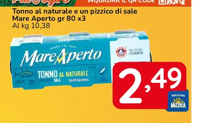 Tonno al naturale Mare Aperto