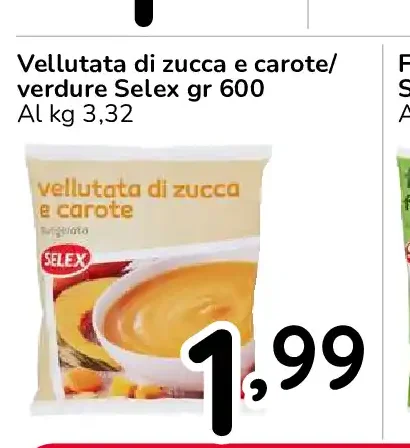 Vellutata di zucca e carote