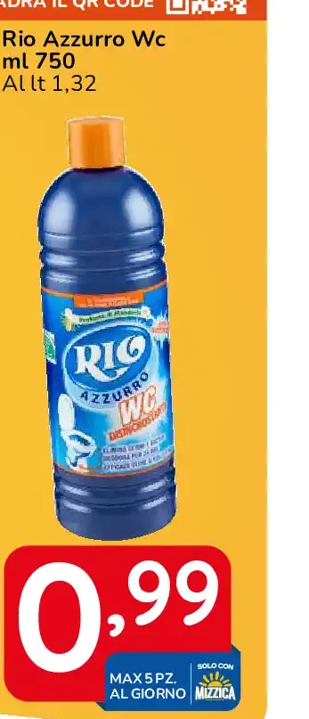 Rio Azzurro WC