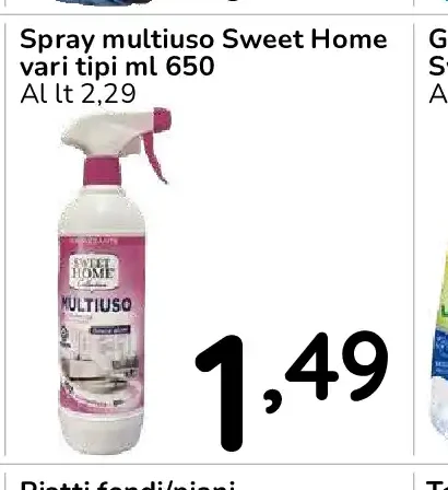 Spray multiuso Sweet Home