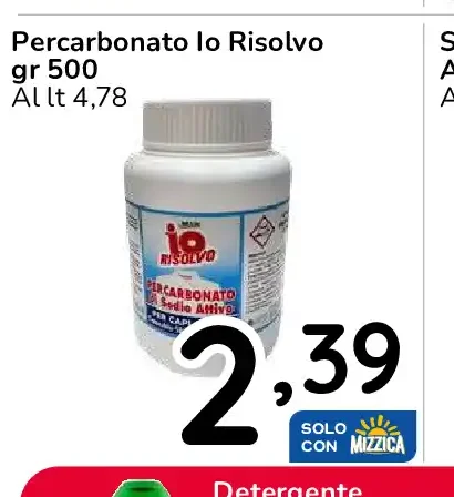 Percarbonato Io Risolvo